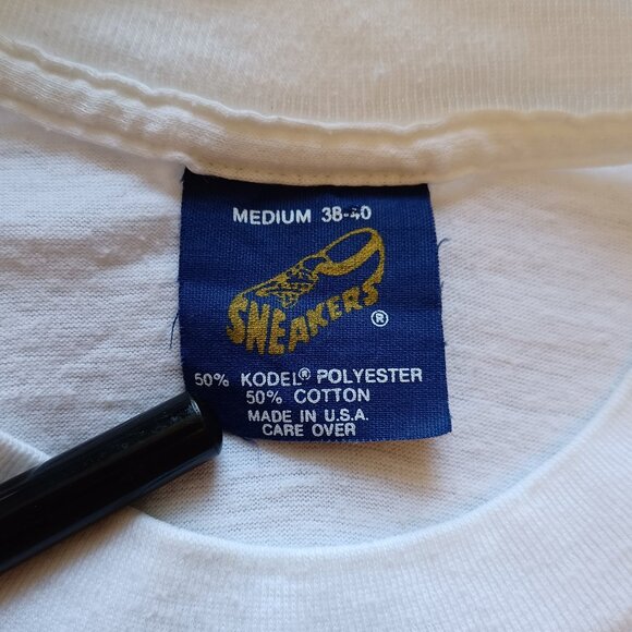 1984 Sneakers King Features Betty Boop Double-Sided White T-Shirt Adult M - Picture 9 of 13